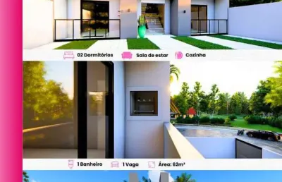 Apartamento com 2 quartos à venda no Rio do Meio, Itajaí 