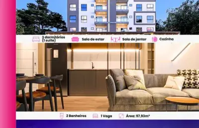 Apartamento com 3 quartos à venda no Cordeiros, Itajaí 