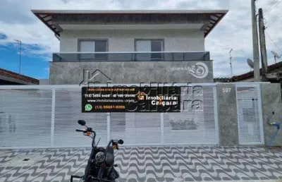 Condomínio fechado para venda em praia grande, caiçara, 2 dormitórios, 1 banheiro, 1 vaga