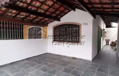 Casa para venda em praia grande, balneário maracanã, 1 dormitório, 1 banheiro, 2 vagas