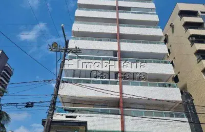 Apartamento para venda em praia grande, caiçara, 1 dormitório, 1 banheiro, 1 vaga