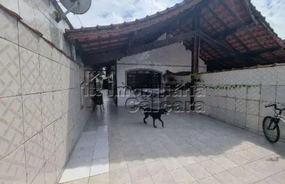 Casa para venda em praia grande, jardim real, 3 dormitórios, 1 suíte, 2 banheiros, 4 vagas
