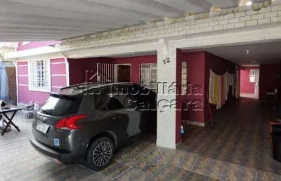 Casa para venda em praia grande, caiçara, 2 dormitórios, 1 suíte, 2 banheiros, 3 vagas