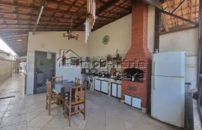 Casa para venda em praia grande, jardim real, 2 dormitórios, 1 suíte, 3 banheiros, 2 vagas