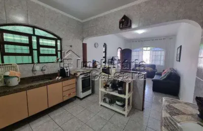 Casa para venda em praia grande, caiçara, 3 dormitórios, 1 suíte, 2 banheiros, 2 vagas