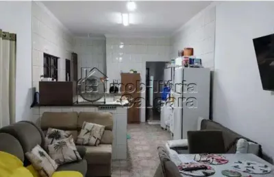 Casa para venda em praia grande, jardim real, 3 dormitórios, 1 suíte, 3 banheiros, 2 vagas