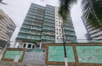 Apartamento para venda em praia grande, balneário maracanã, 1 dormitório, 1 banheiro, 1 vaga