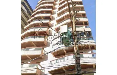 Apartamento para venda em praia grande, tupi, 1 dormitório, 1 banheiro, 1 vaga