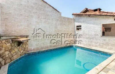 Casa para venda em praia grande, cidade ocian, 3 dormitórios, 1 suíte, 2 banheiros, 2 vagas