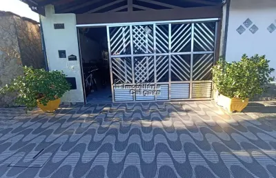 Casa para venda em praia grande, maracanã, 2 dormitórios, 1 suíte, 2 banheiros, 2 vagas