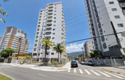 Apartamento para venda em praia grande, real, 2 dormitórios, 1 banheiro, 1 vaga