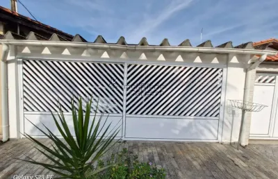 Casa para venda em praia grande, caiçara, 1 dormitório, 1 banheiro, 2 vagas