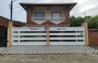 Casa em condomínio para venda em praia grande, maracanã, 2 dormitórios, 2 banheiros, 1 vaga