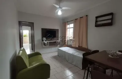 Apartamento com 01 dormitório á venda no caiçara, á 170 metros da praia!!!