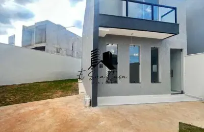 Casa a venda 3 quartos com suite 3 vagas alvorada contagem mg