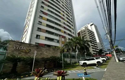 Apartamento mobiliado 96m2, 2ºandar, 3 quartos, na melhor localização de manaus-bairro adrianópolis