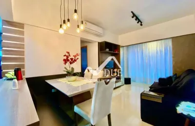 Apartamento com 2 dormitórios à venda, 63 m² por r$ 750.000,00 - boqueirão - santos/sp