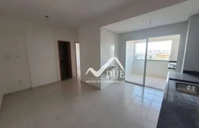 Apartamento novo com 2 dormitórios à venda, 52 m² por r$ 427.000- macuco - santos/sp