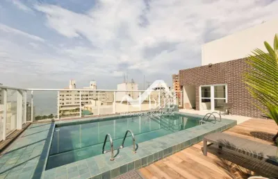 Apartamento com 2 dormitórios à venda, 82 m² por r$ 889.000,00 - aparecida - santos/sp