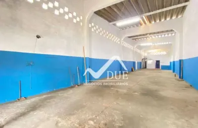 Galpão, 255 m² - venda por r$ 2.000.000 ou aluguel por r$ 9.000/mês - estuário - santos/sp