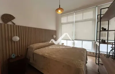 Apartamento com 1 dormitório à venda, 42 m² por r$ 532.000,00 - boqueirão - santos/sp
