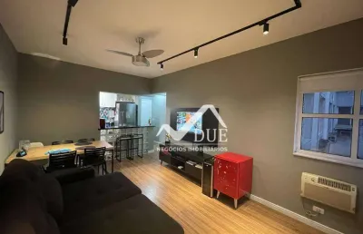 Apartamento com 2 dormitórios à venda, 67 m² por r$ 520.000,00 - boqueirão - santos/sp
