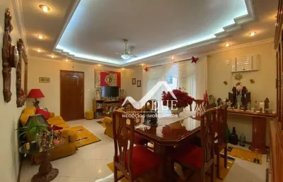 Apartamento com 3 dormitórios sendo  à venda, 128 m² por r$ 715.000,00 - embaré - santos/sp