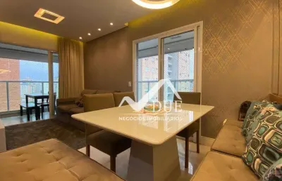Apartamento porteira fechada, com 2 dormitórios à venda, 77 m² por r$ 960.000 - ponta da praia - santos/sp