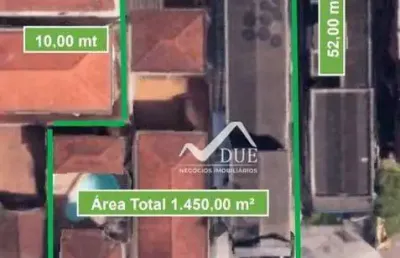 Terreno à venda, 1450 m² por r$ 13.050.000,00 - gonzaga - santos/sp