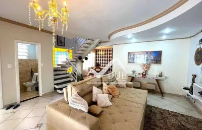 Casa triplex no campo grande com 5 dormts - proximo a linha do vlt