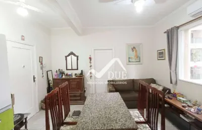 Apartamento com 1 dormitório à venda, 44 m² por r$ 350.000,00 - boqueirão - santos/sp