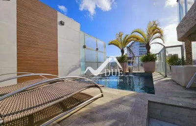 Cobertura com 2 dormitórios à venda, 289 m² por r$ 2.400.000 - ponta da praia - santos/sp