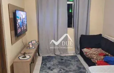 Apartamento à venda, 73 m² por r$ 317.000,00 - macuco - santos/sp
