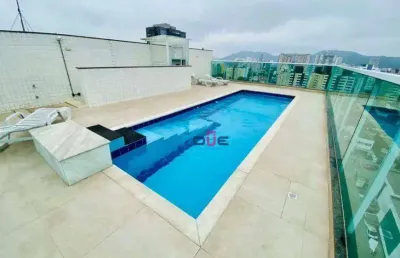Apartamento com 1 dormitório comlazer completo à venda, 54 m² por r$ 320.000 - macuco - santos/sp