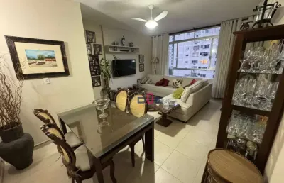 Apartamento com 3 dormitórios mais dependência completa de empregada à venda, 141 m² por r$ 690.000 - boqueirão - santos/sp
