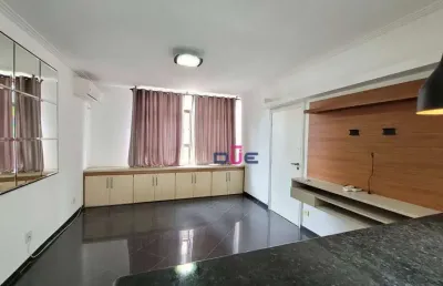Apartamento com 1 dormitório à venda, 63 m² por r$ 520.000,00 - embaré - santos/sp