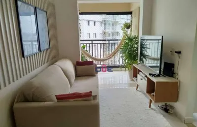 Apartamento com 2 dormitórios à venda, 64 m² por r$ 610.000 - marapé - santos/sp