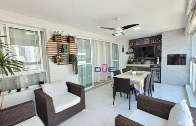 Apartamento com 4 dormitórios à venda, 132 m² por r$ 1.745.000,00 - ponta da praia - santos/sp