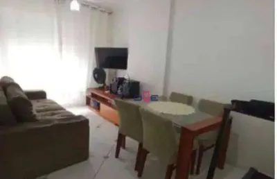 Apartamento com 1 dormitório na orla da praia,  à venda, 57 m² por r$ 370.000 - aparecida - santos/sp