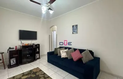 Apartamento com 2 dormitórios à venda, 54 m² por r$ 365.000,00 - campo grande - santos/sp