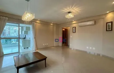 Apartamento à venda, 123 m² por r$ 1.120.000,00 - pompéia - santos/sp