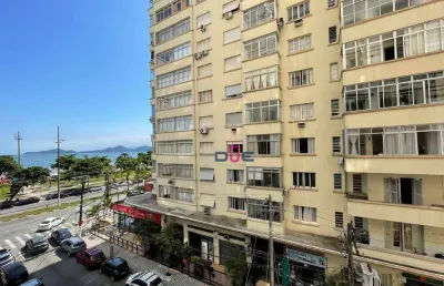 Apartamento com 1 dormitório à venda, 47 m² por r$ 414.000,00 - aparecida - santos/sp