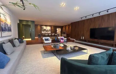Apartamento com 4 dormitórios à venda, 237 m² por r$ 3.200.000 - boqueirão - santos/sp