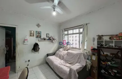 Apartamento com 2 dormitórios no 1º andar à venda, 68 m² por r$ 297.000 - campo grande - santos/sp