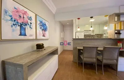 Apartamento com 1 dormitório para alugar, 56 m² por r$ 5.400,00/mês - boqueirão - santos/sp