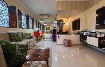 Sobrado com 2 dormitórios à venda, 89 m² por r$ 900.000 - marapé - santos/sp