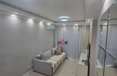 Apartamento com 2 dormitórios à venda, 59 m² por r$ 550.000 - vila matias - santos/sp