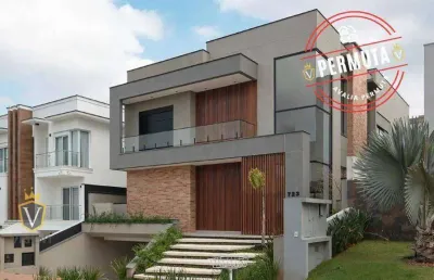 Casa com 4 dormitórios à venda, 480 m² por r$ 4.200.000,00 - gênesis 1 - santana de parnaíba/sp