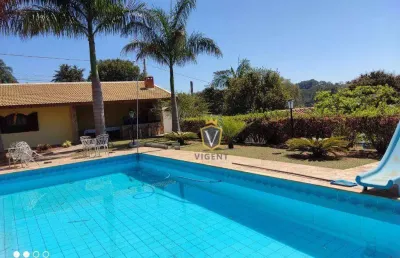 Chácara com 3 dormitórios à venda, 2765 m² por r$ 2.000.000,00 - estância figueira branca - campo limpo paulista/sp