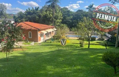 Chácara com 2 casas térreas à venda chácara são francisco - currupira - jundiaí/sp